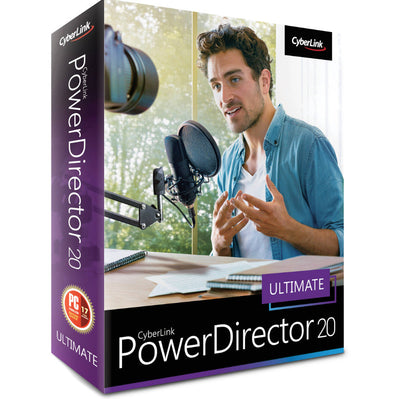 CyberLink PowerDirector Ultimate 20 Lifetime License Latest For windows Fast delivery